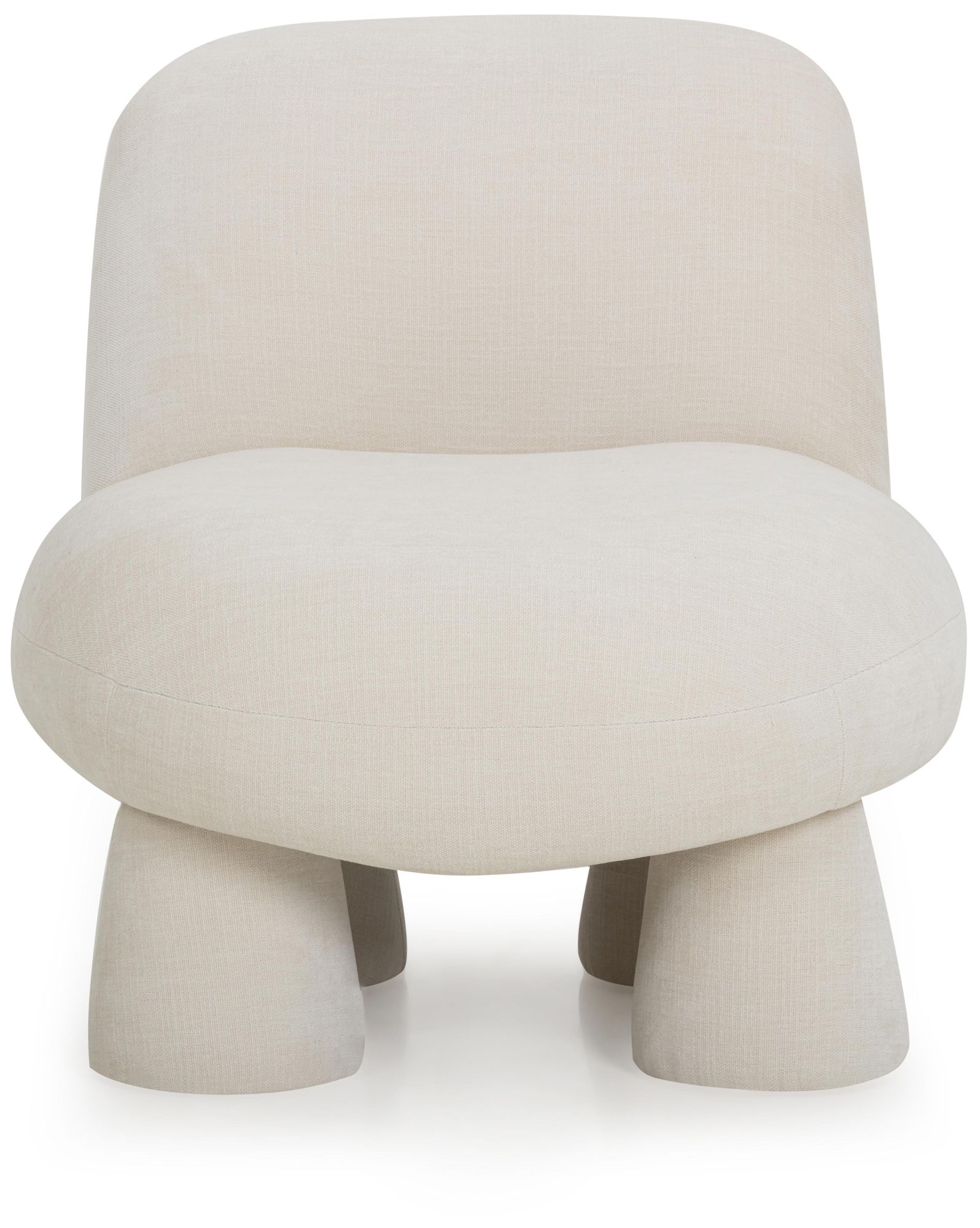 Image 5 Stomp Cream Upcycled Chenille Accent Chair more views