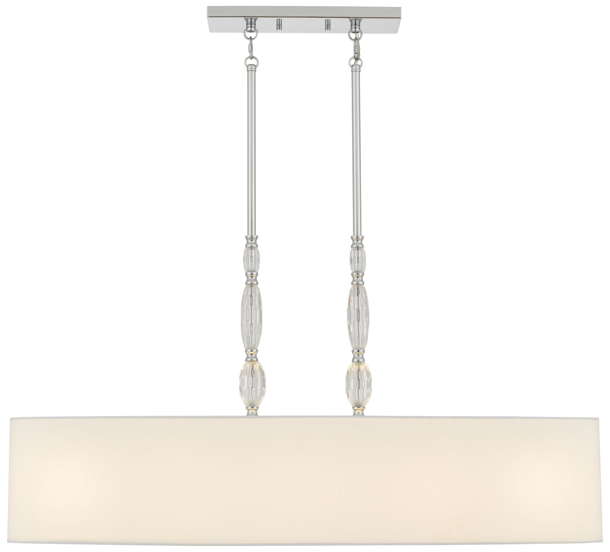 Image 4 Stone 5-Light Polished Chrome Island Light more views