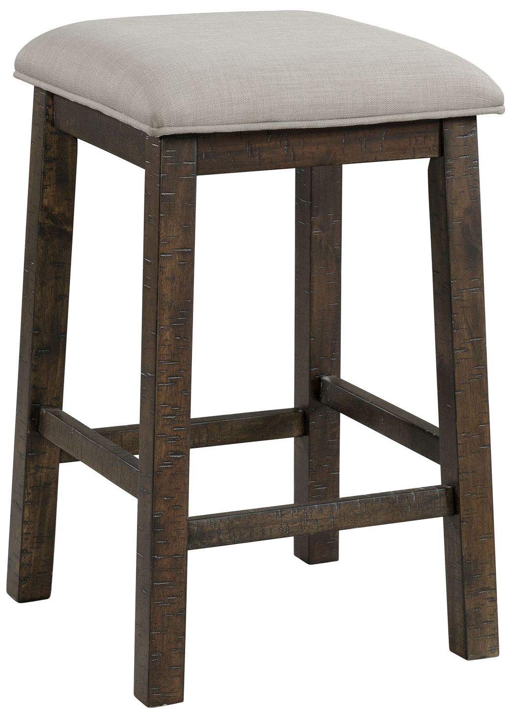 Image 3 Stone Smokey Walnut 4-Piece Table and Stool Set more views