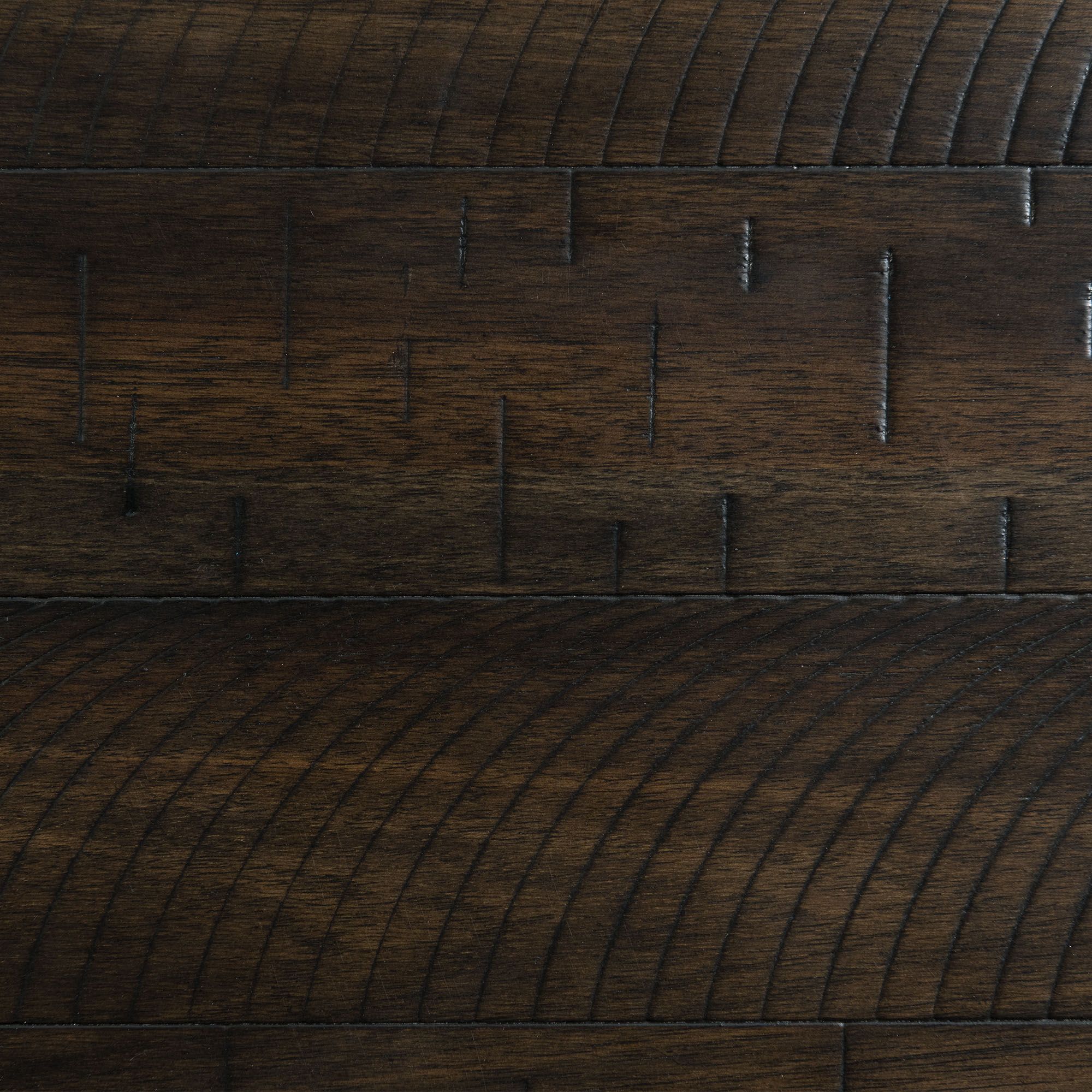 Image 5 Stone Smokey Walnut 4-Piece Table and Stool Set more views