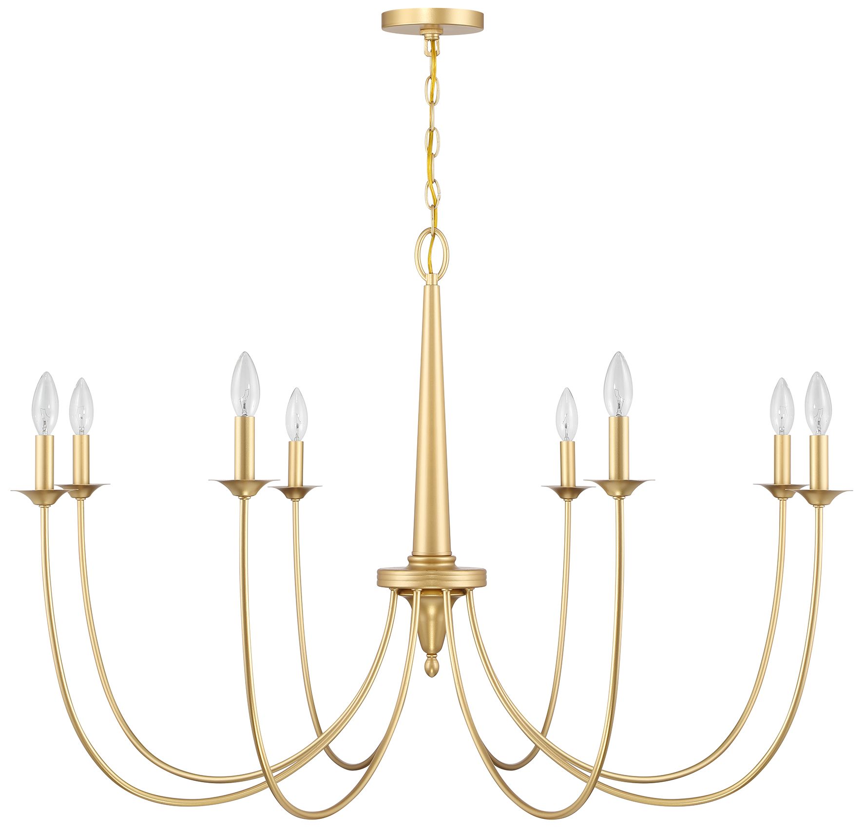 Image 2 Stonecrest 8-Light Chandelier in French Gold more views