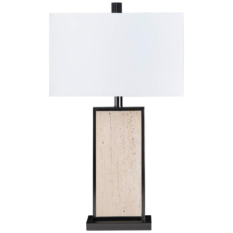 Image 1 Stonehurst Marble and Metal Table Lamp
