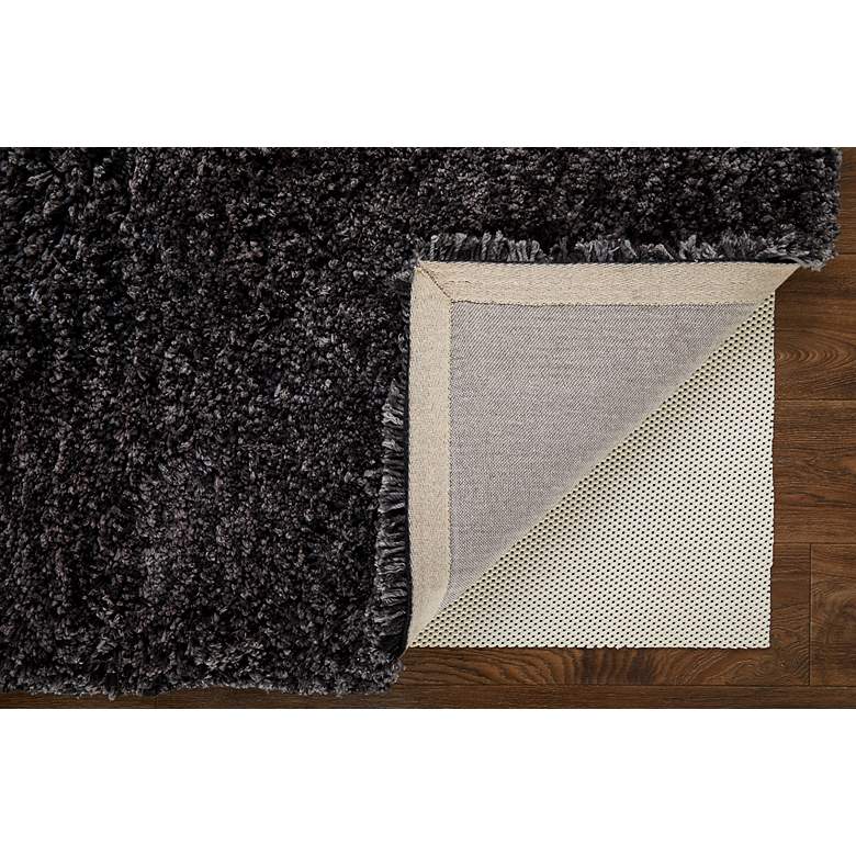 Image 4 Stoneleigh 8830F 5'x8' Noir Black Rectangular Shag Area Rug more views