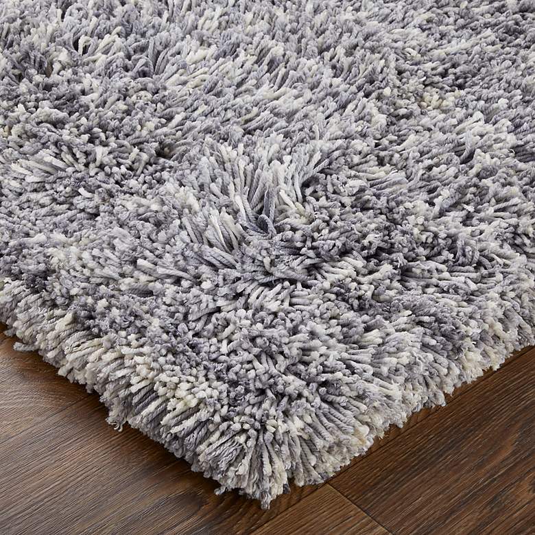 Image 3 Stoneleigh 8830F 8'x10' Gray Rectangle Shag Rug more views