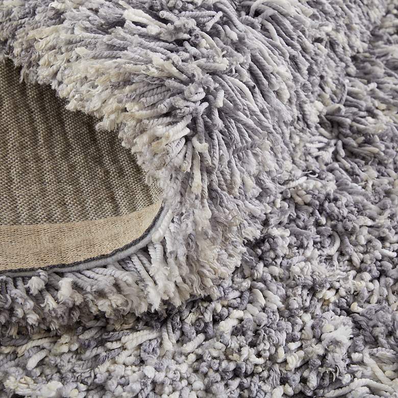 Image 6 Stoneleigh 8830F 8'x10' Gray Rectangle Shag Rug more views