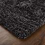 Thumbnail3 of Stoneleigh 8830F 8'x10' Noir Black Rectangular Shag Area Rug more views