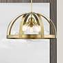 Thumbnail1 of Stoneridge 5 Light Antique Brass Pendant Chandelier