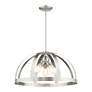 5_Stoneridge 5 Light Brushed Nickel Pendant Chandelier more views