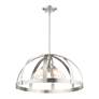 6_Stoneridge 5 Light Brushed Nickel Pendant Chandelier more views