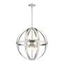 Thumbnail4 of Stoneridge 6 Light Brushed Nickel Pendant Chandelier more views