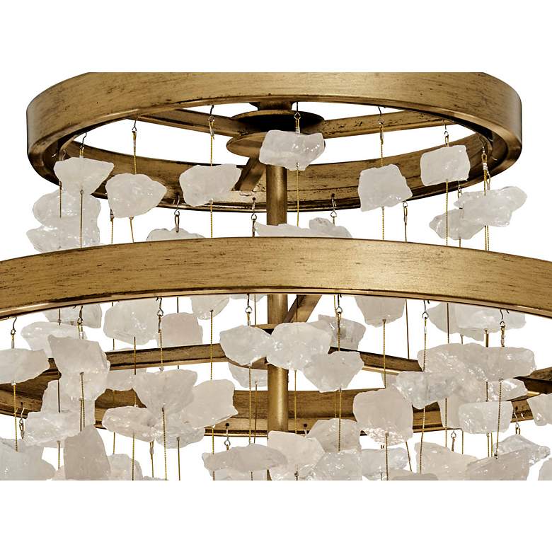 Image 7 Stonybrook 18 1/4" Wide Harvest Gold 4-Light Pendant more views