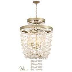 Stonybrook 24" Wide Harvest Gold 5-Light Pendant