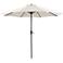 Stor 9-Foot Silver Rust Market Tilt Umbrella w/ Carrying Bag