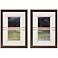 Storm II 18"W x 26"H Framed Art Set of 2