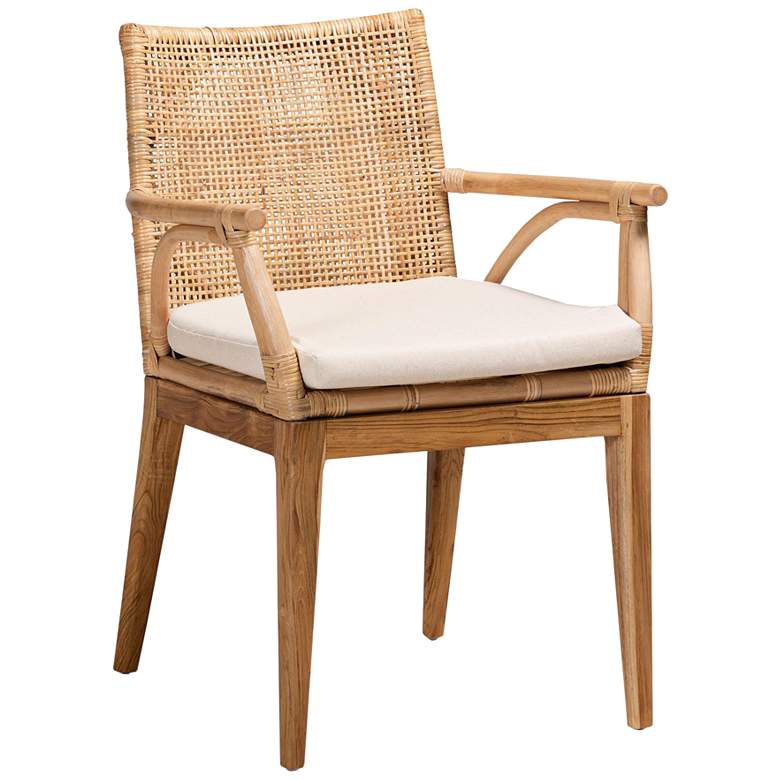 Image 2 Storsel Natural Brown Rattan Dining Chair
