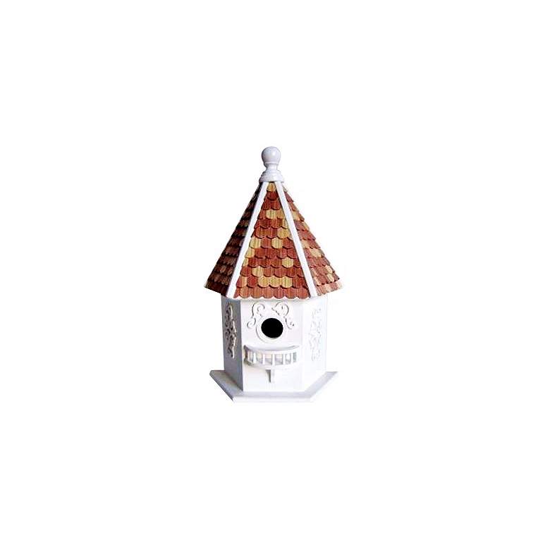 Image 1 Story Book Hexagon Bird House