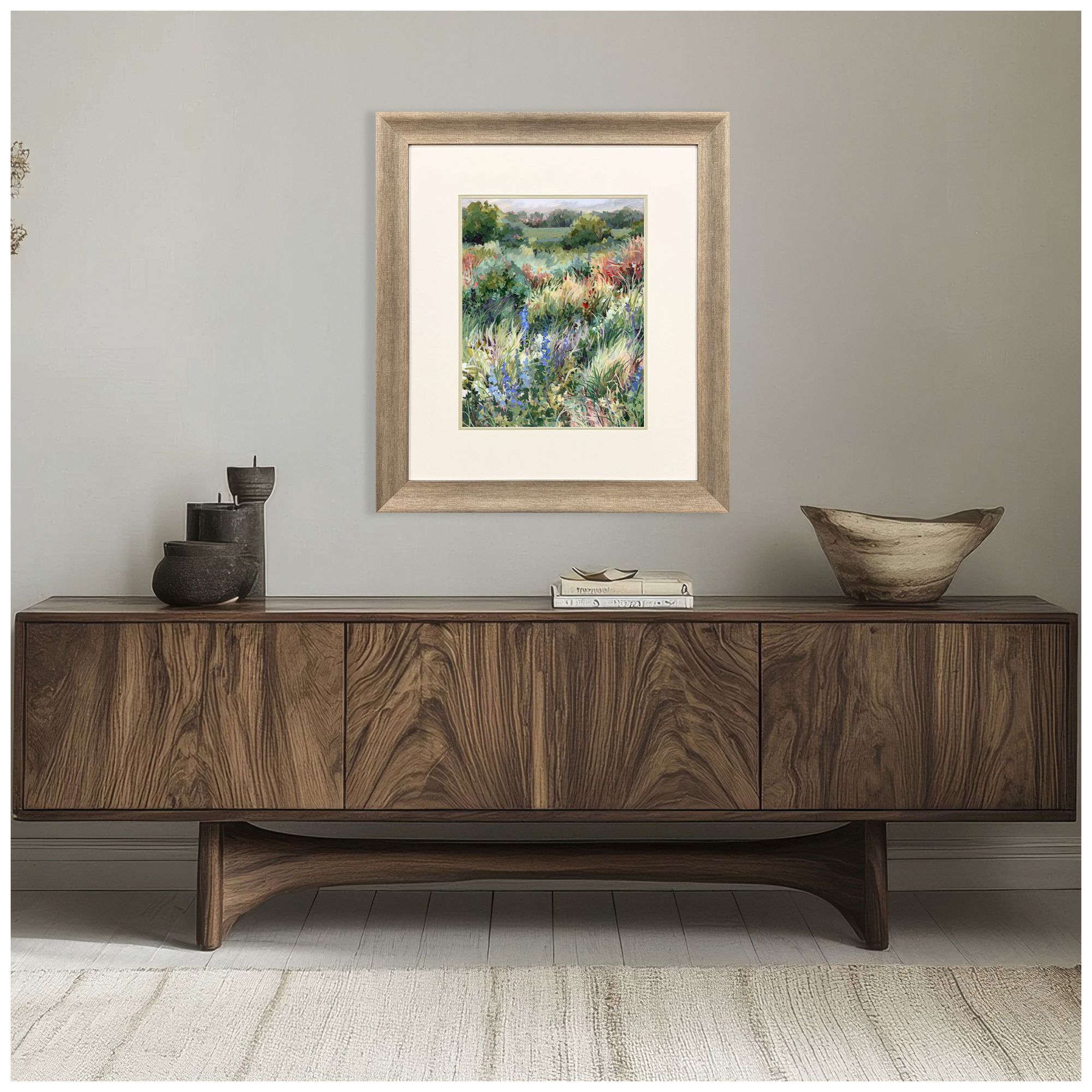 Image 4 Storyteller 30"W x 34"H Framed Art more views