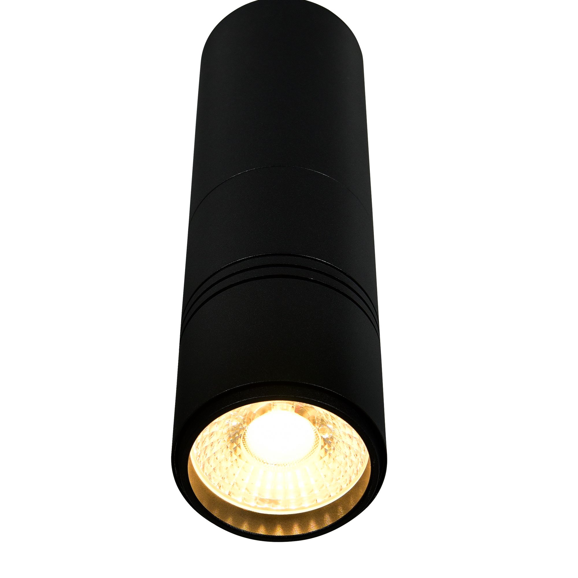 Image 4 Stowe LED Down Mini Pendant With Black & Wood Finish more views