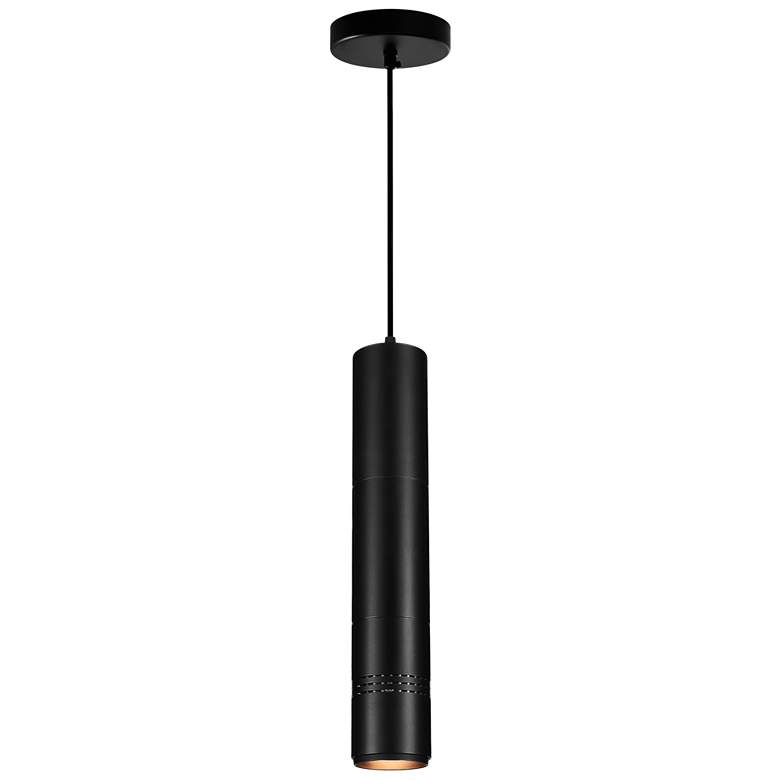 Image 1 Stowe LED Down Mini Pendant With Black Finish