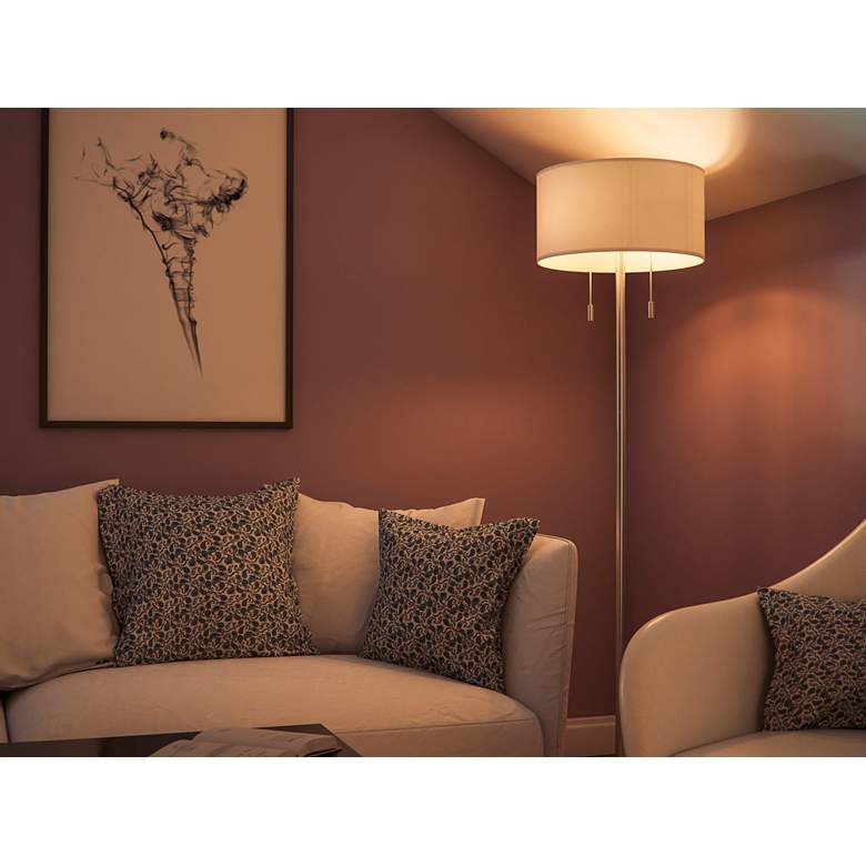 Image 7 Stowe Pull Chain Contemporary Floor Lamp more views