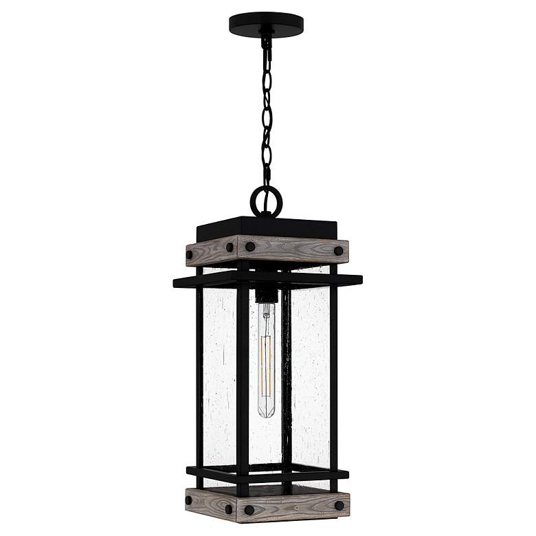 Image 2 Strader 1-Light Matte Black Mini Pendant Light more views