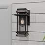 1_Strader 1-Light Matte Black Outdoor Wall Lantern