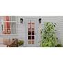 3_Strader 1-Light Matte Black Outdoor Wall Lantern more views