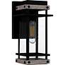 4_Strader 1-Light Matte Black Outdoor Wall Lantern more views