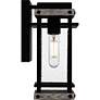 6_Strader 1-Light Matte Black Outdoor Wall Lantern more views