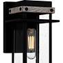 7_Strader 1-Light Matte Black Outdoor Wall Lantern more views