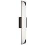 1_Straitaway 2.75"H x 24"W 1-Light Bath Vanity & Wall Light in Black