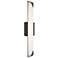 Straitaway 2.75"H x 24"W 1-Light Bath Vanity & Wall Light in Black