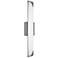 Straitaway 2.75"H x 24"W 1-Light Bath Vanity & Wall Light in Brushed Nickel