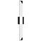 Straitaway 2.75"H x 32"W 1-Light Bath Vanity & Wall Light in Black