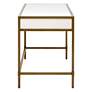 5_Strand Shagreen Desk, Pearl Shagreen, Brushed Gold more views