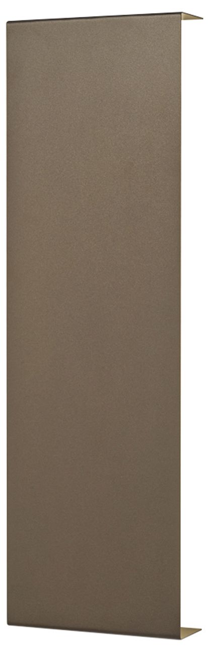 Strata 24" High Chestnut|Opal Acrylic Exterior Sconce LED