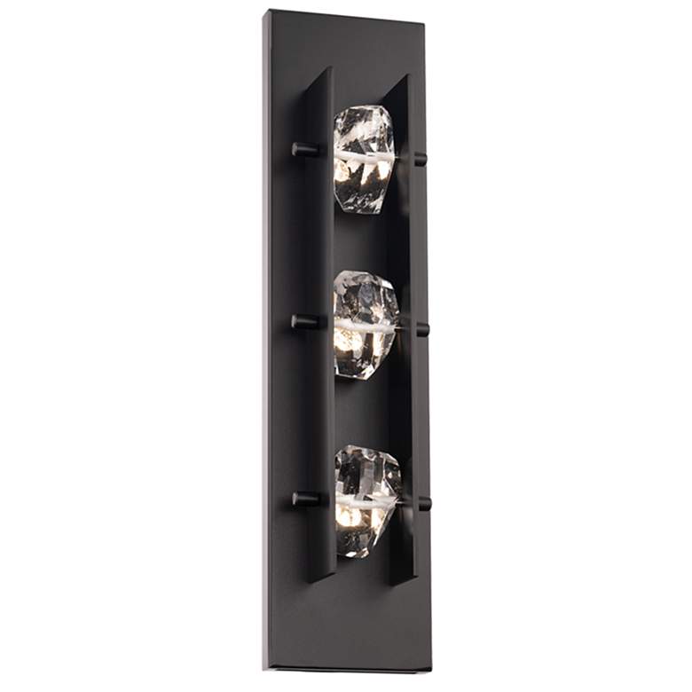 Image 1 Strata 3 Light LED Outdoor Wall Light