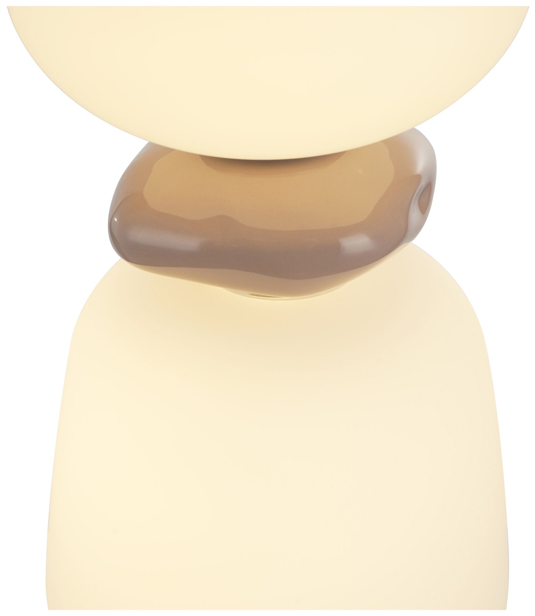 Image 5 Strata 7" Wide Satin Nickel Pendant more views