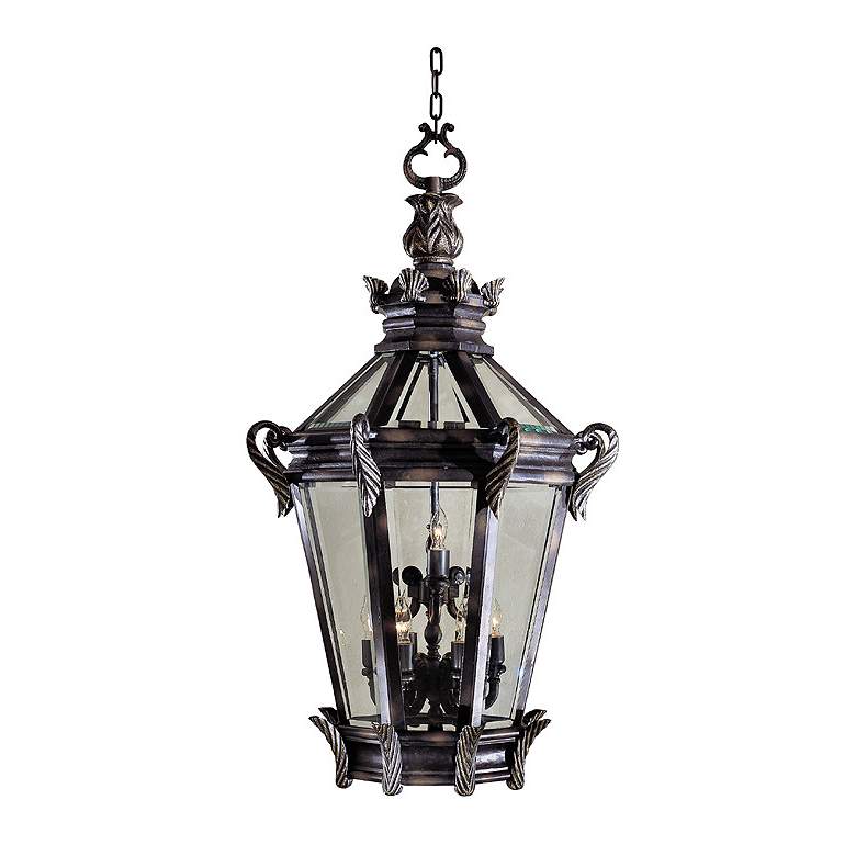 Image 1 Stratford Hall 46 1/2 inch High Outdoor Hanging Fixture