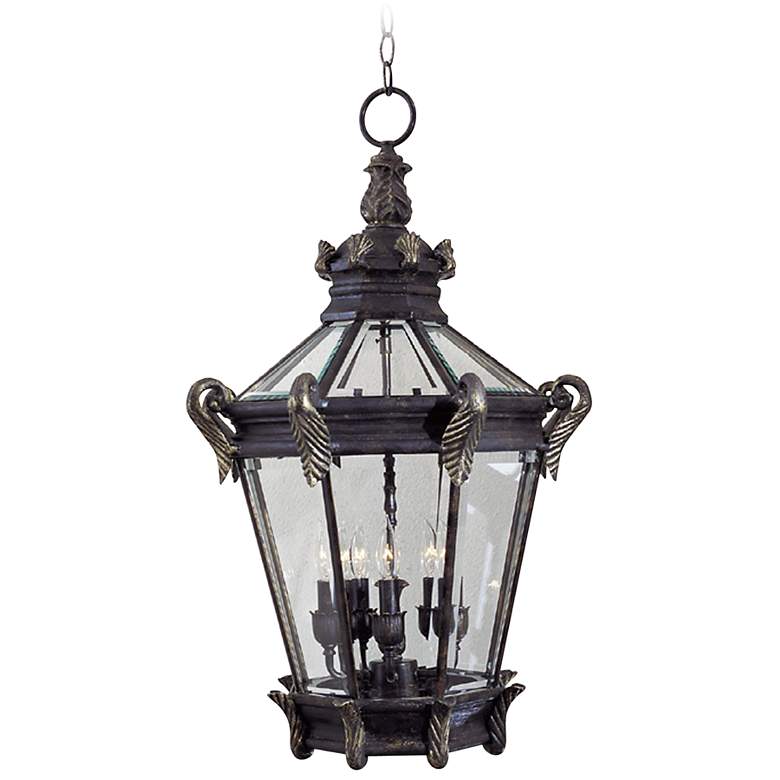 Image 2 Stratford Hall Collection 30 inch High Outdoor Hanging Lantern
