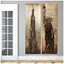 2_Stratified & Liberty 72" High 2-Piece Wall Sculpture Set more views