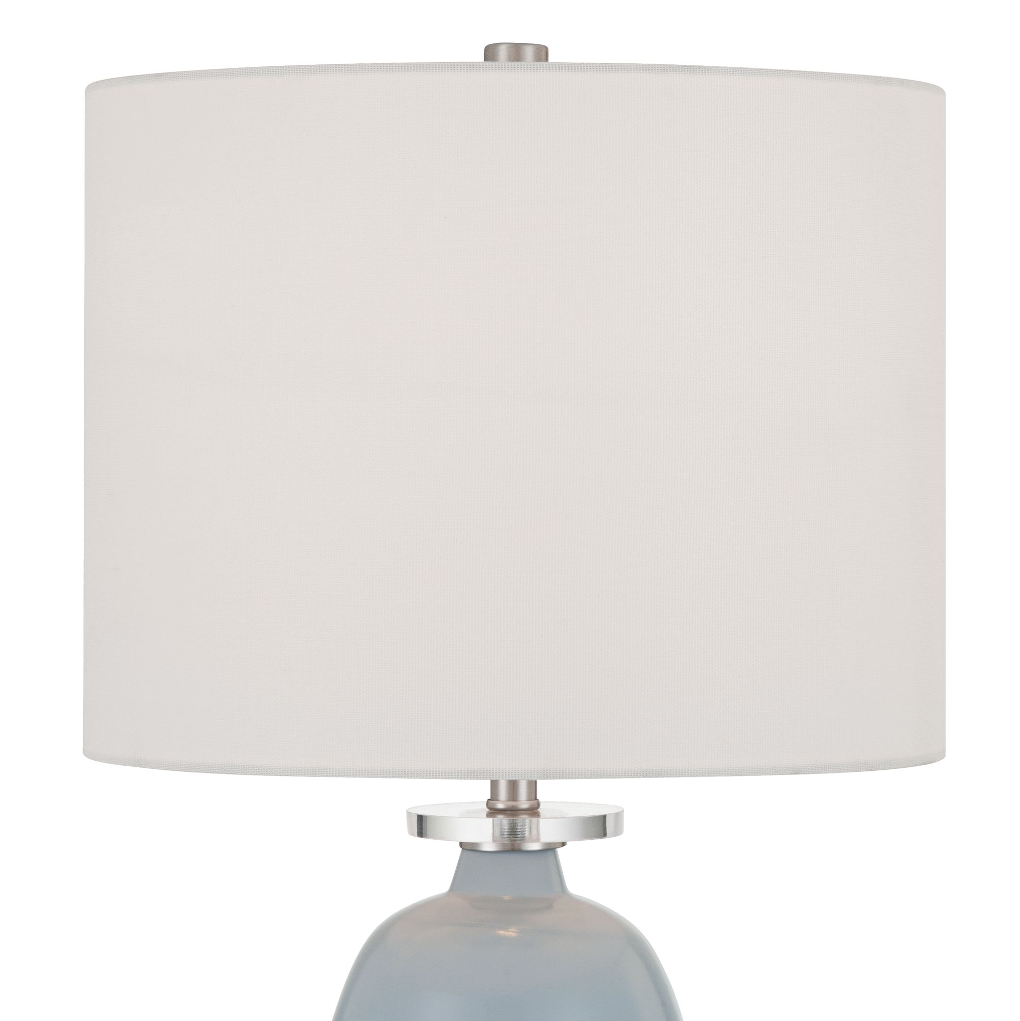 Image 4 Stratos 26 1/4" High Blue Cloud Ceramic Table Lamp more views