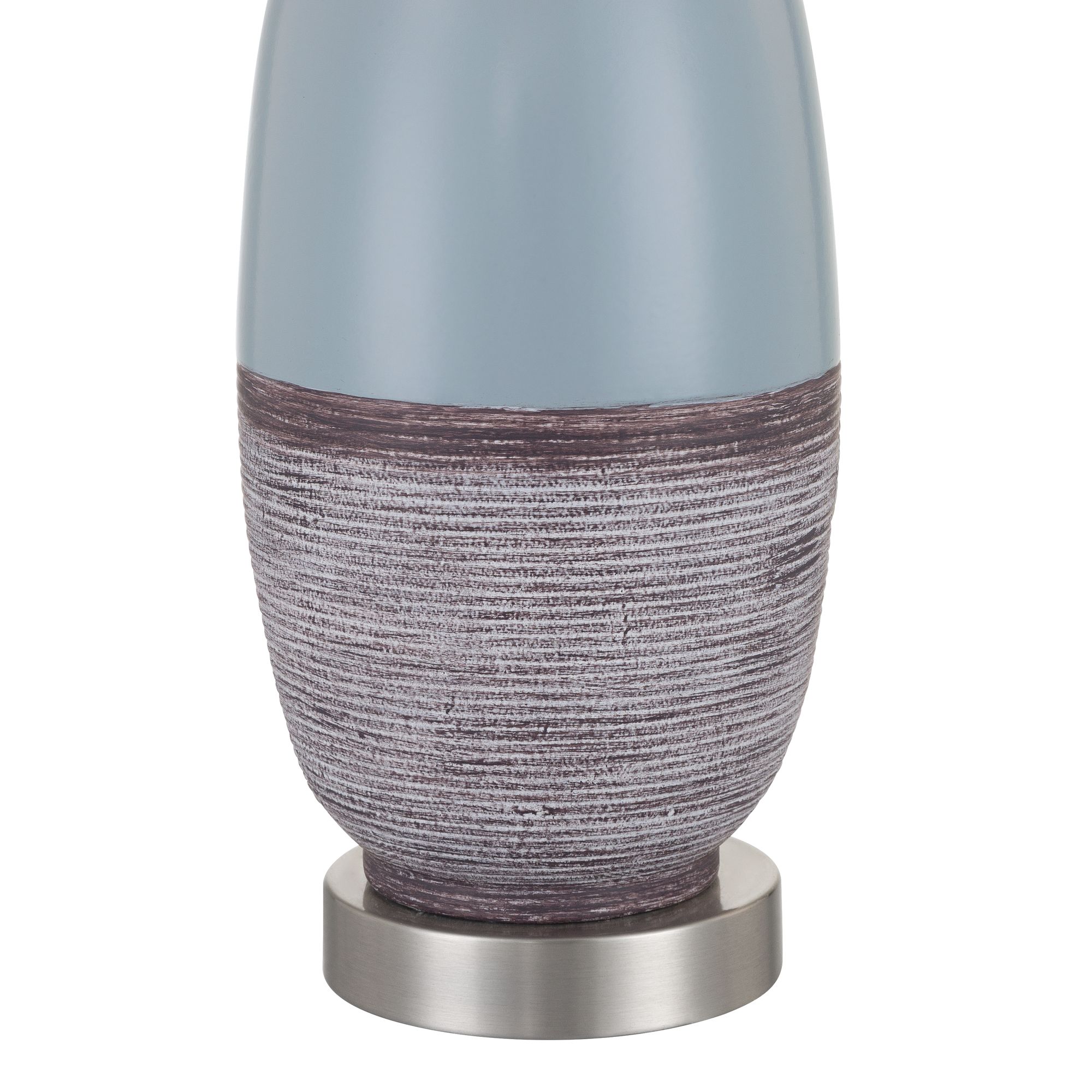 Image 7 Stratos 26 1/4" High Blue Cloud Ceramic Table Lamp more views