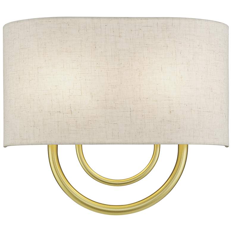 Image 2 Stratton 11" High Soft Gold Wall Sconce