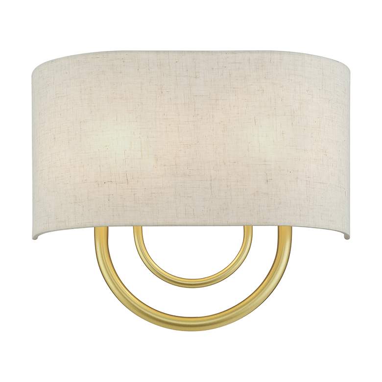 Image 3 Stratton 11" High Soft Gold Wall Sconce more views