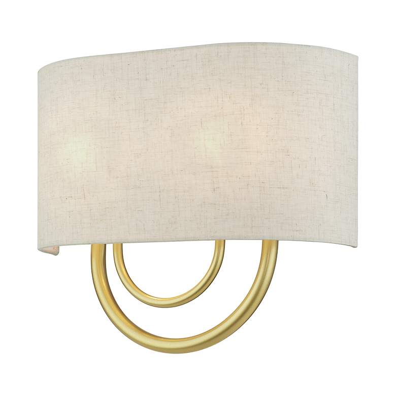 Image 4 Stratton 11" High Soft Gold Wall Sconce more views