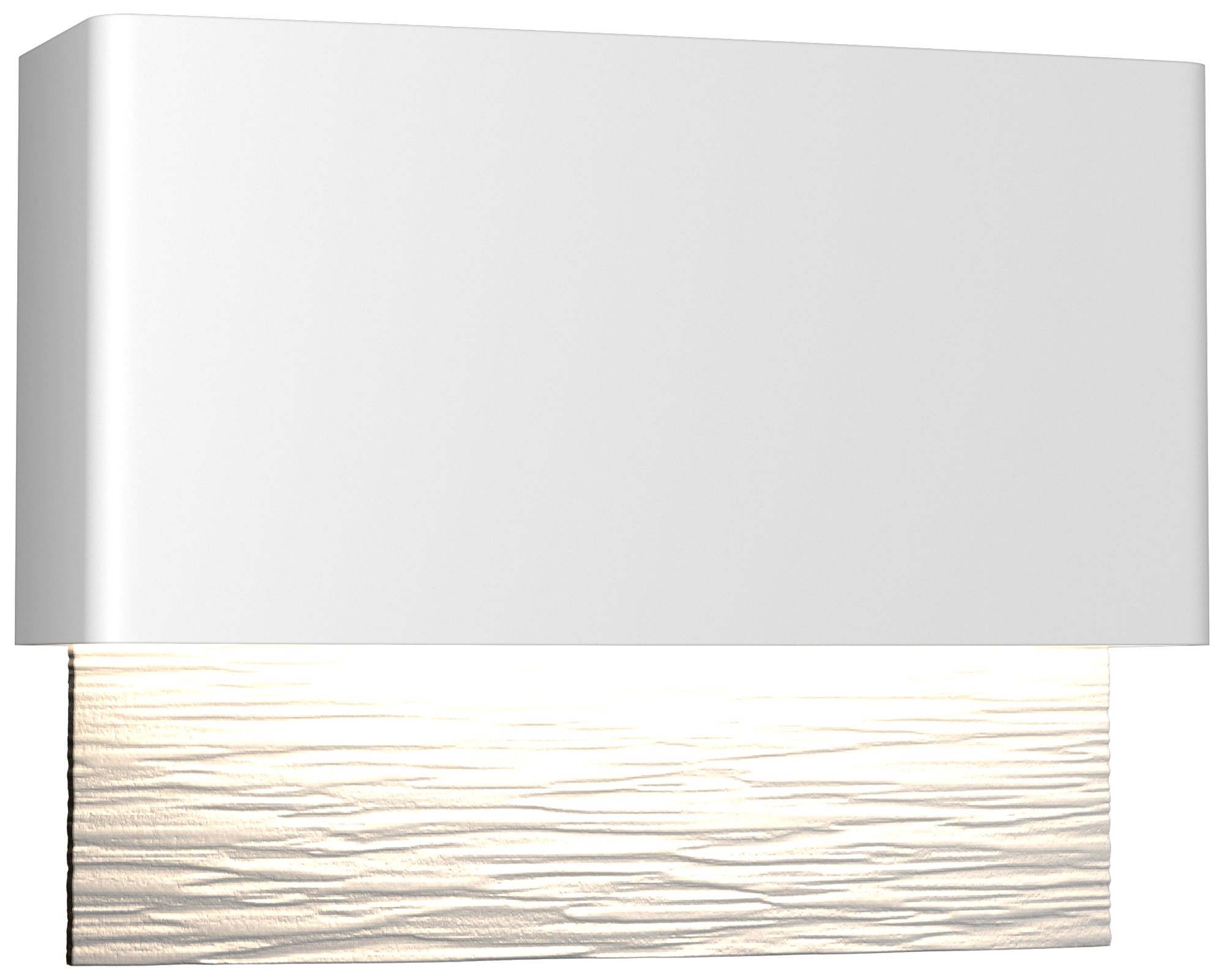 Stratum 9.5"H White Coastal White Dark Sky LED Outdoor Sconce Made to Order