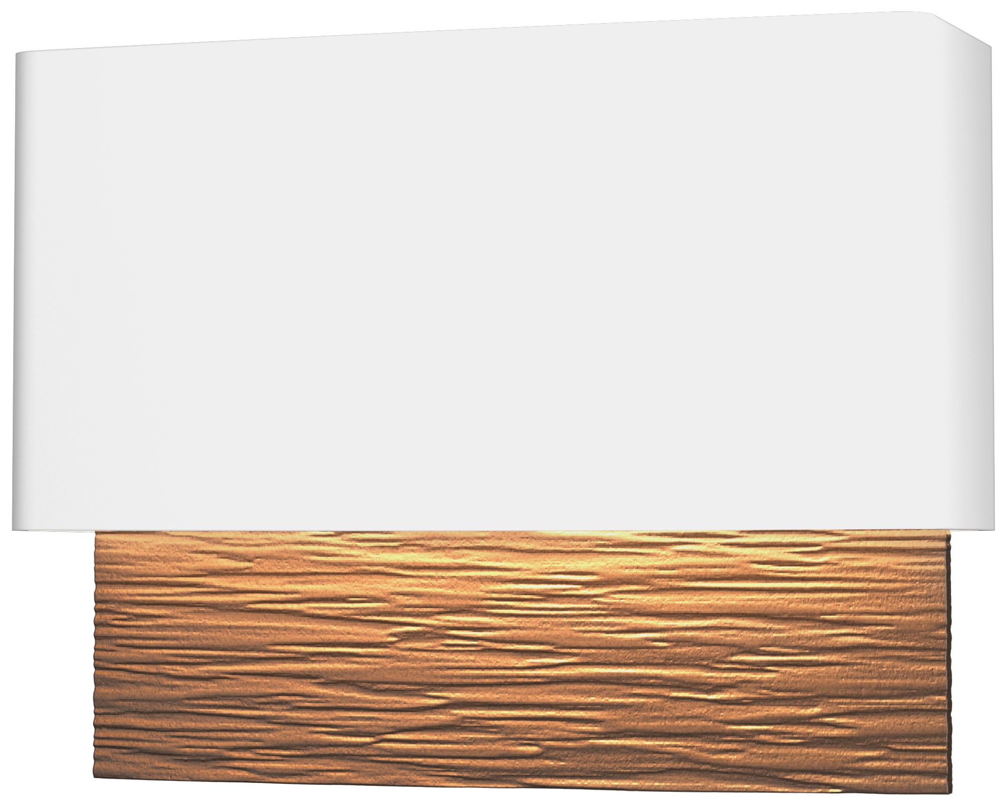 Stratum 9.5"H Bronze Coastal White Dark Sky LED Outdoor Sconc Made to