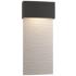 Stratum 9.5"H Large White Accented Bronze Dark Sky LED Outdoor Sconce