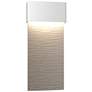 Stratum 9.5"H Large White Accented White Dark Sky LED Outdoor Sconce